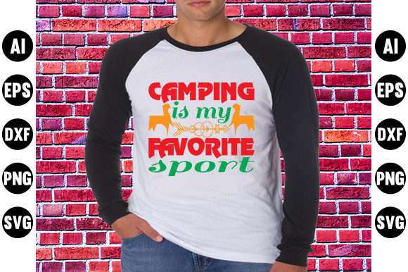 Adventure Quote Design: Camping T-Shirt Graphics