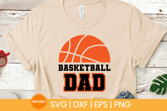 Basketball Dad SVG Quote: Graphics & Print Templates