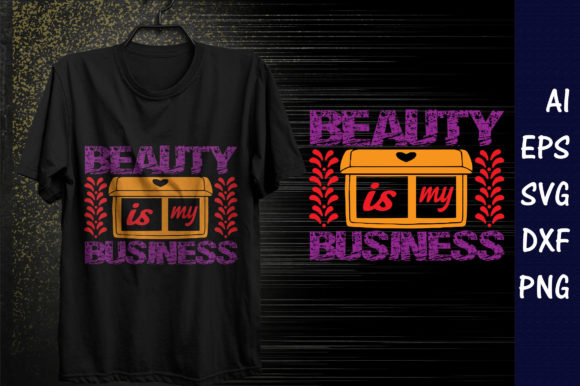 Beauty Is My Business Embroidery Design