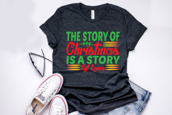 Christmas Quote Design: Graphics & T-Shirt Designs