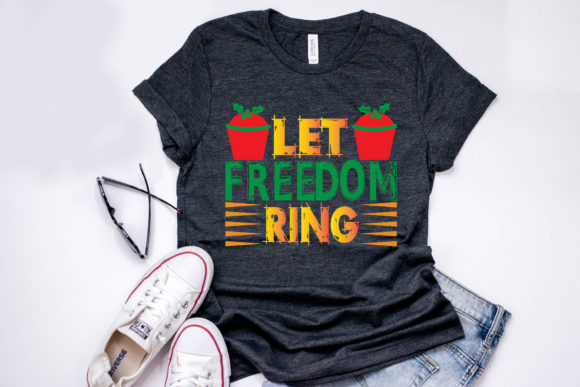 Christmas Quote Design: Let Freedom Ring Graphics