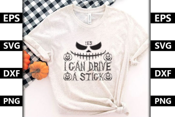 Halloween Quote Design: Yes, I Can Drive Graphics
