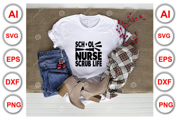 Nurse Quote Design: School Nurse Graphics & T-Shirt Designs